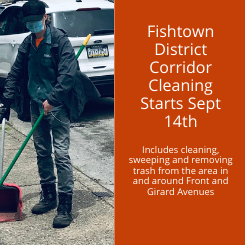 Fishtown District Cleaning Schedule with Ready Willing & Able