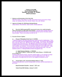 Board Meeting Minutes FD Nov 19, 2020