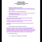 January 2025 Board Meeting Minutes