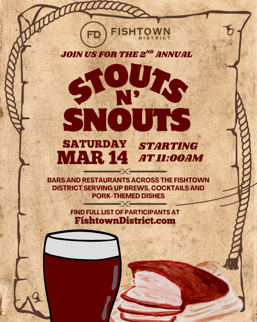 Stouts and snouts event for St Patrick's Day celebrations for March 14, 2026